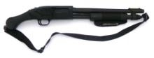 Mossberg 590 20 Gauge Shotgun with Laser, Side Saddle, and More
