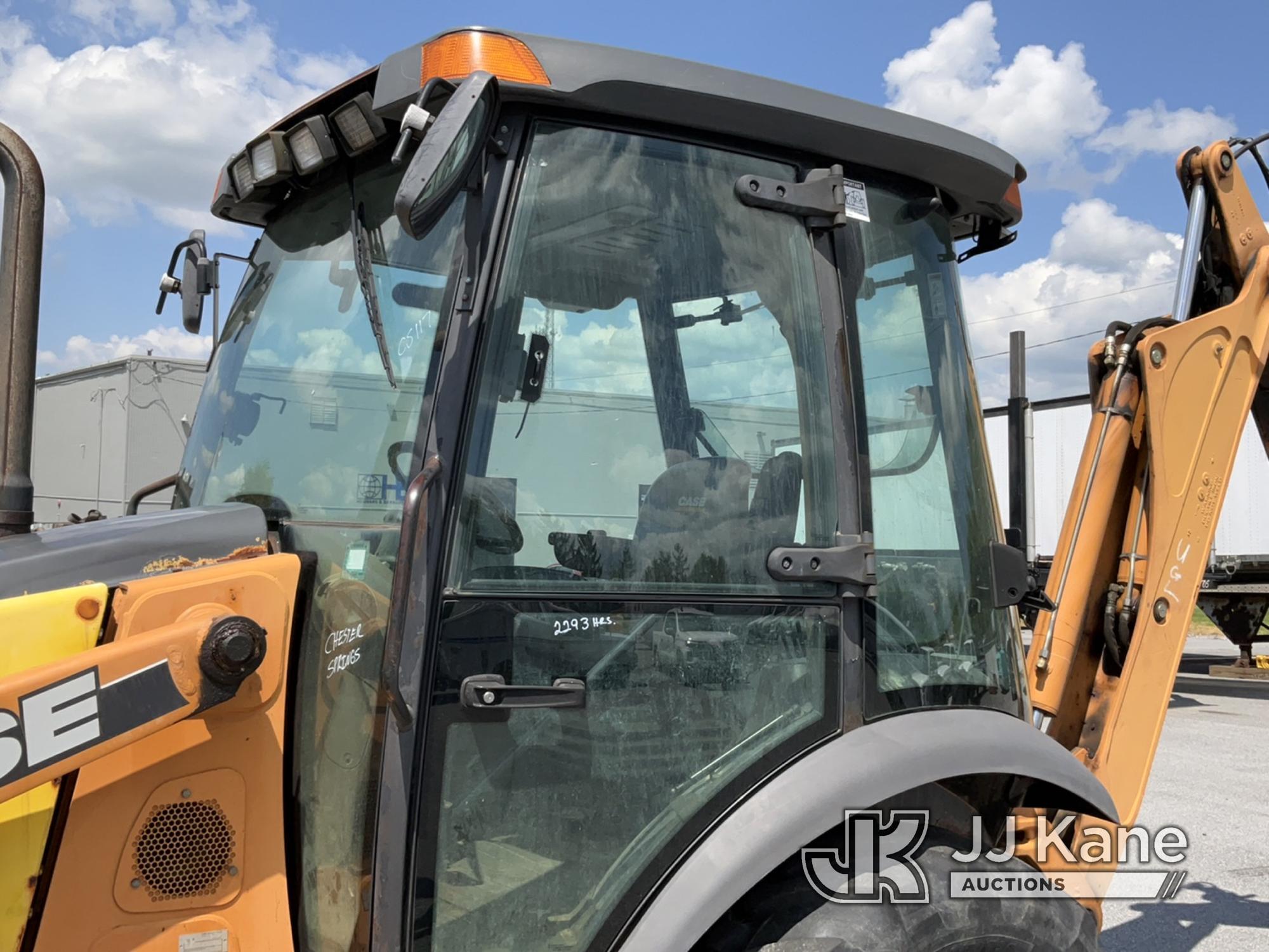 (Chester Springs, PA) 2005 Case 580 M Series 2 4x4 Tractor Loader Backhoe No Title) (Runs & Moves) (