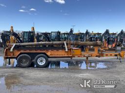 (Rome, NY) 2010 Brooks Brothers PT1227KXL Pole Trailer Body & Rust Damage, With Pole