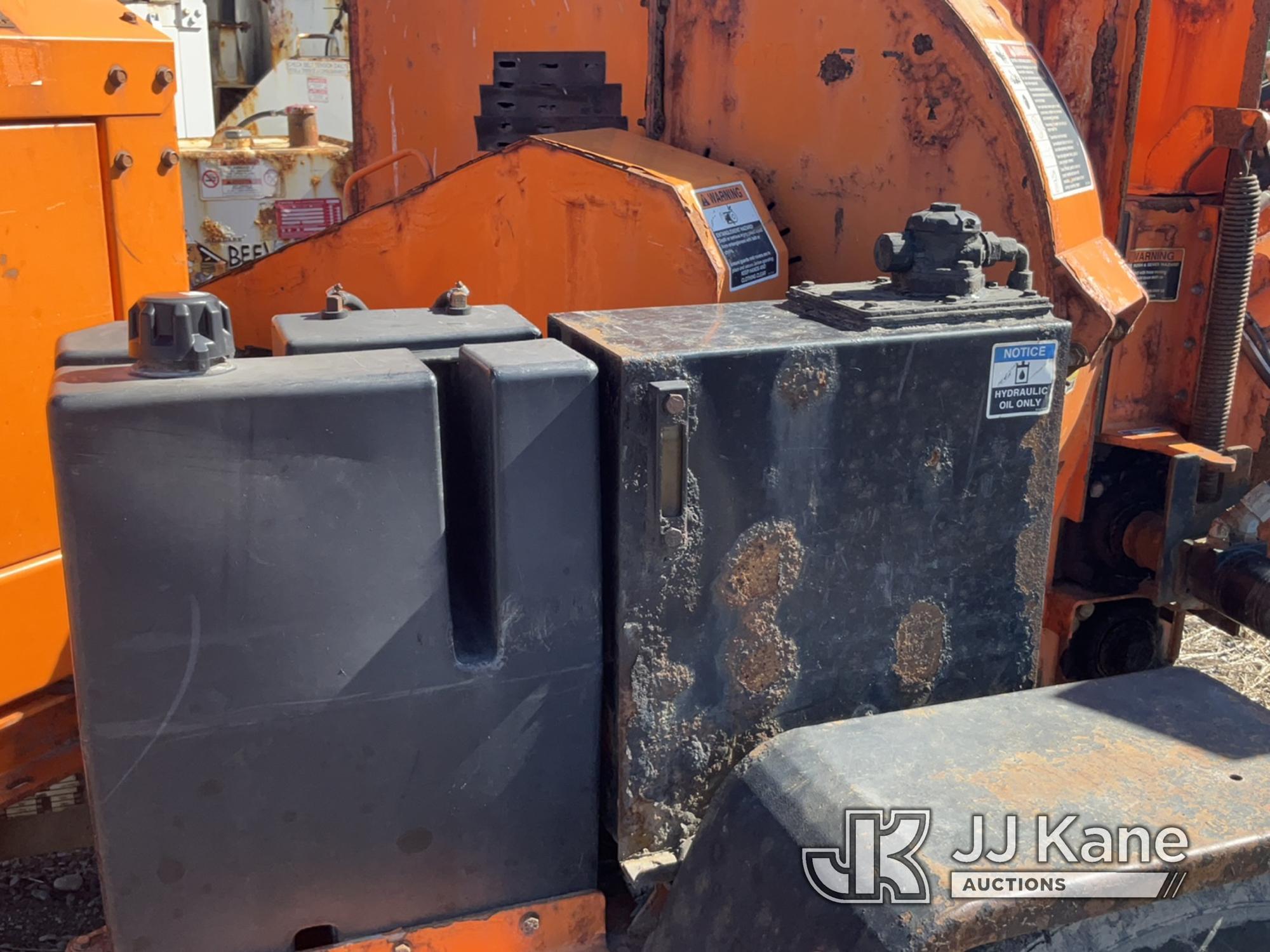 (Rome, NY) 2015 Altec DC1317 Chipper (13in Disc) Not Running, Condition Unknown, Rust Damage