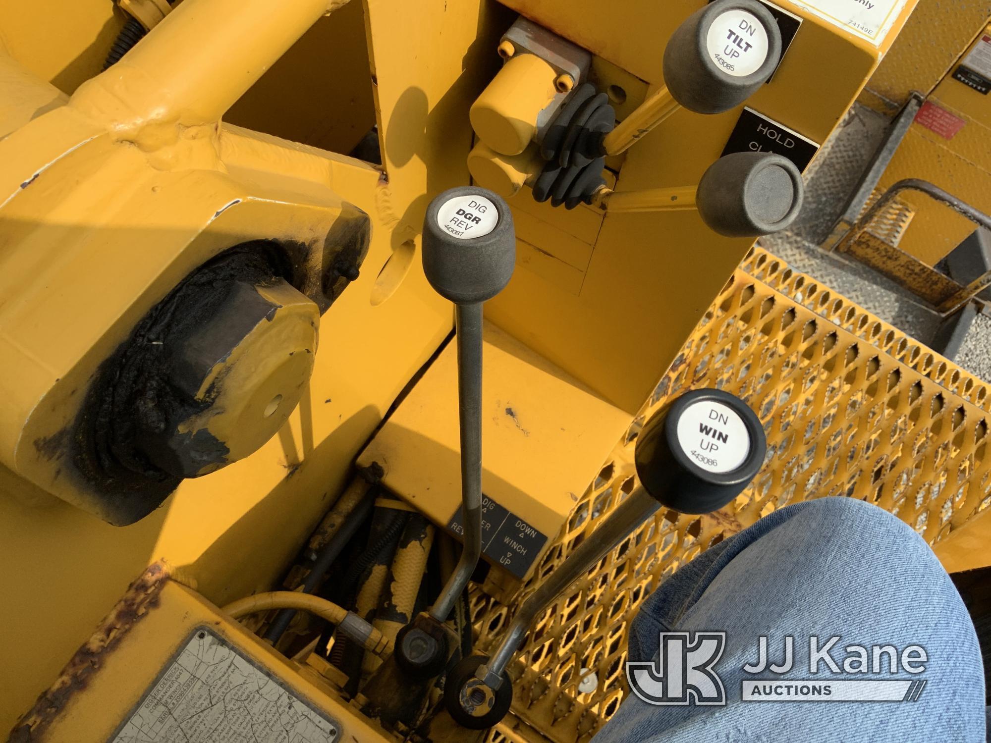 (Fort Wayne, IN) Terex/Telelect Commander 4047, Digger Derrick rear mounted on 2009 International 73