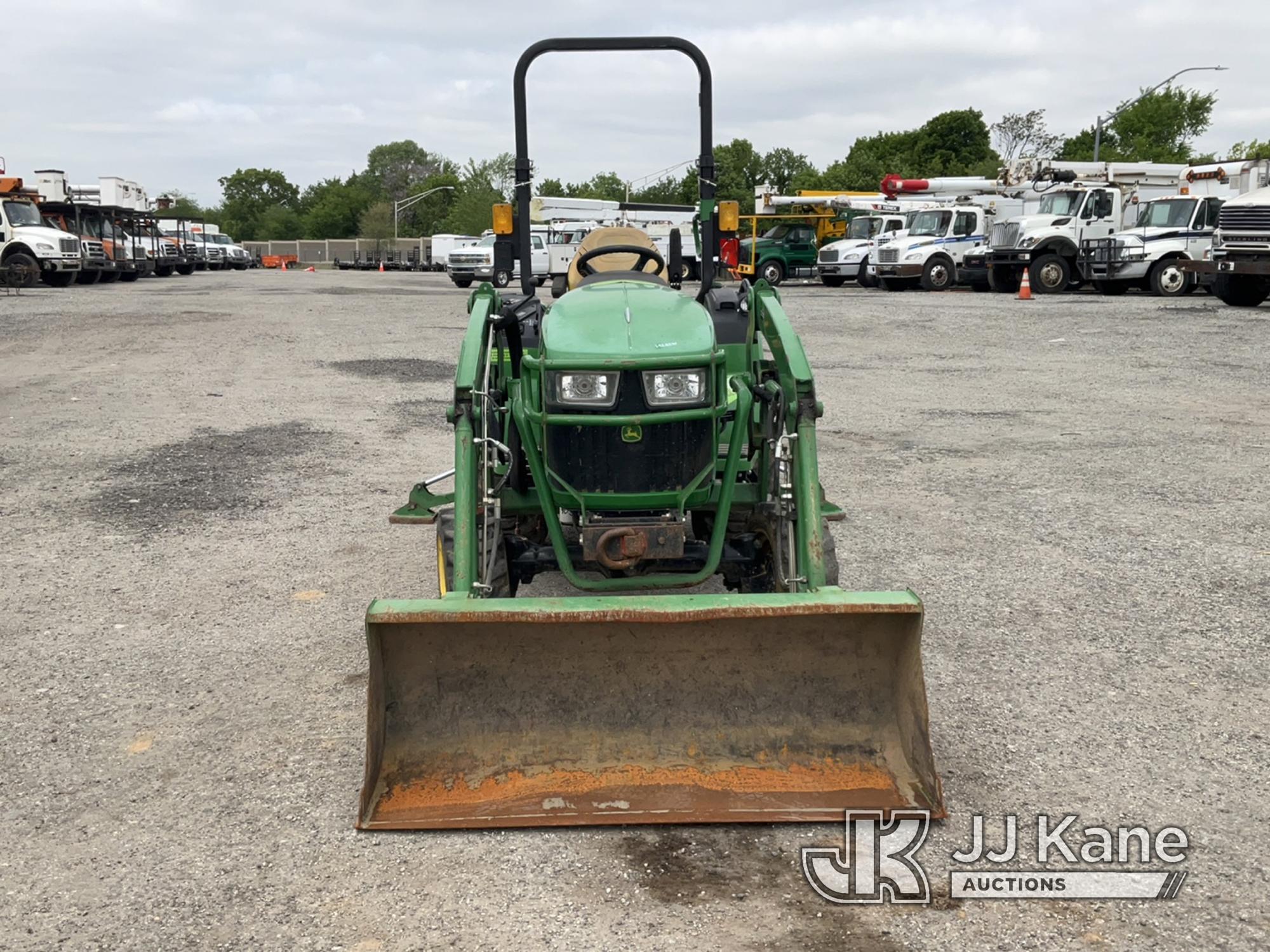 (Plymouth Meeting, PA) 2020 John Deere 2032R 4x4 Mini Tractor Loader Backhoe Runs, Moves & Operates