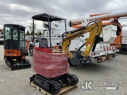 (Fort Wayne, IN) 2024 AGT H15 Mini Hydraulic Excavator New) (Condition Unknown