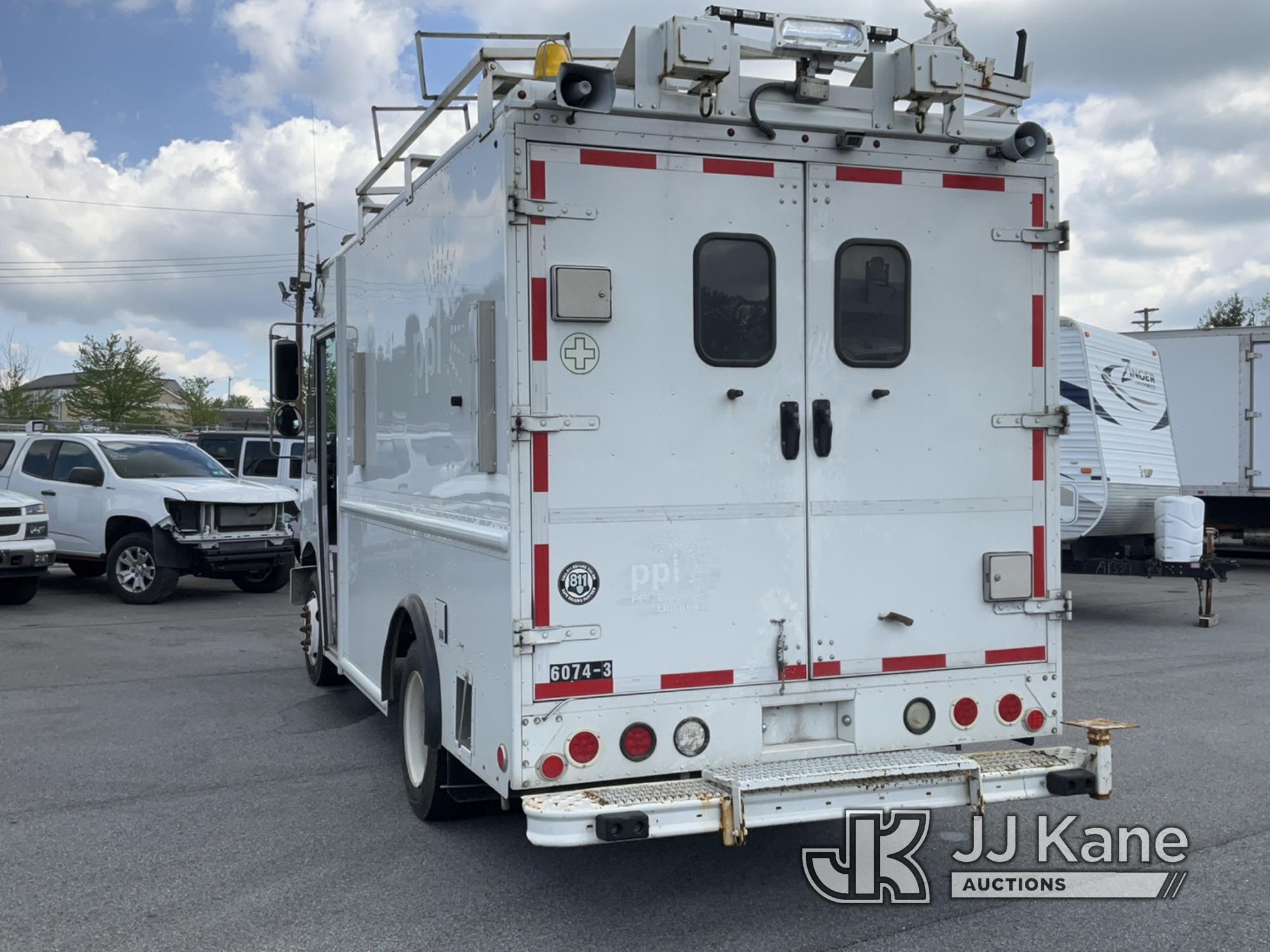 (Chester Springs, PA) 2014 Freightliner MT45 Step Van Runs & Moves, Body & Rust Damage) (Inspection