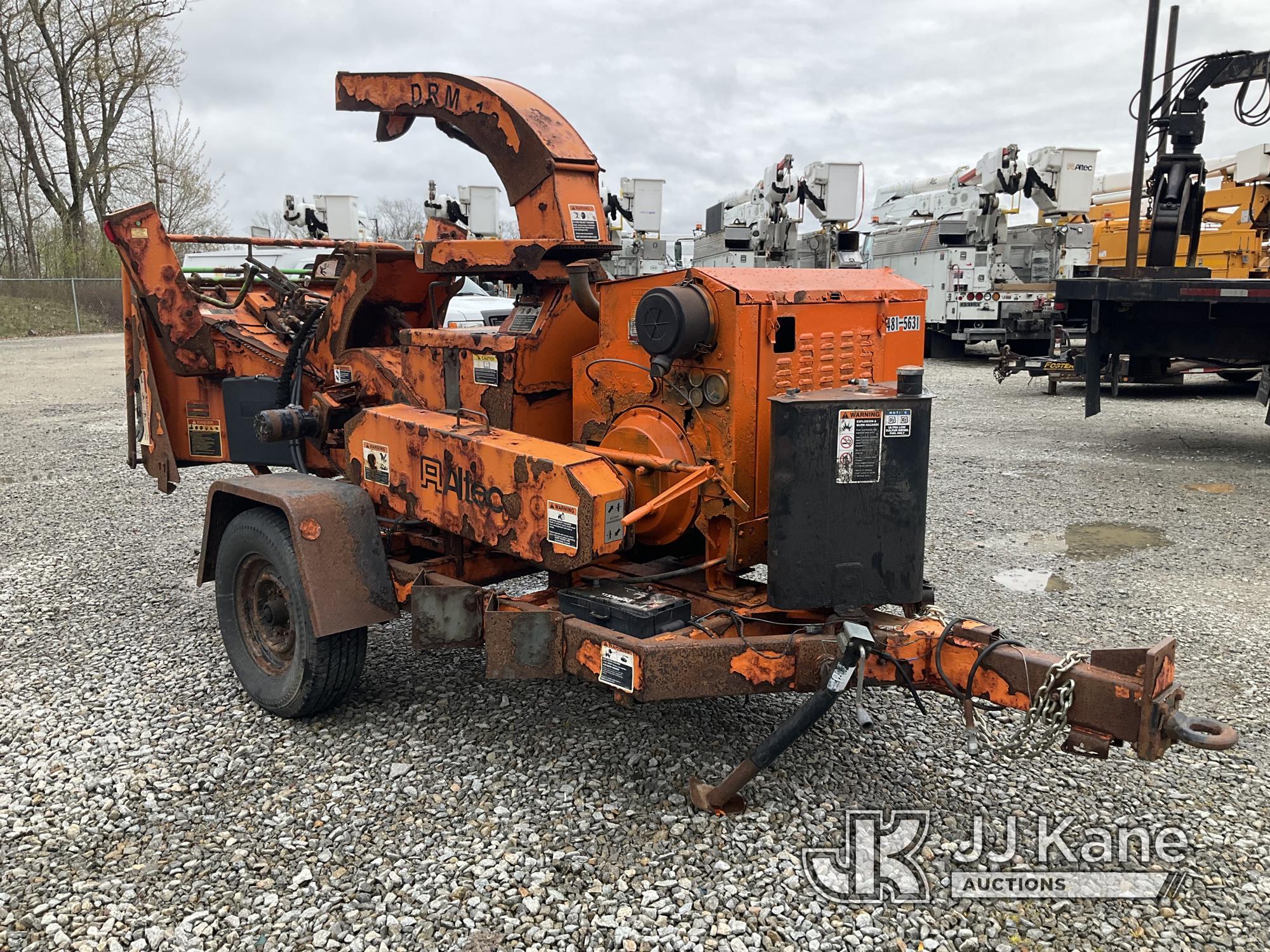 (Shrewsbury, MA) 2015 Altec DRM12 Chipper (12in Drum) Not Running, Operating Condition Unknown, Dama