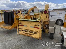 (Fort Wayne, IN) 2004 Wood Chuck 1200 Chipper (13in Disc), trailer mtd. NO TITLE, CERTIFICATE OF ORI