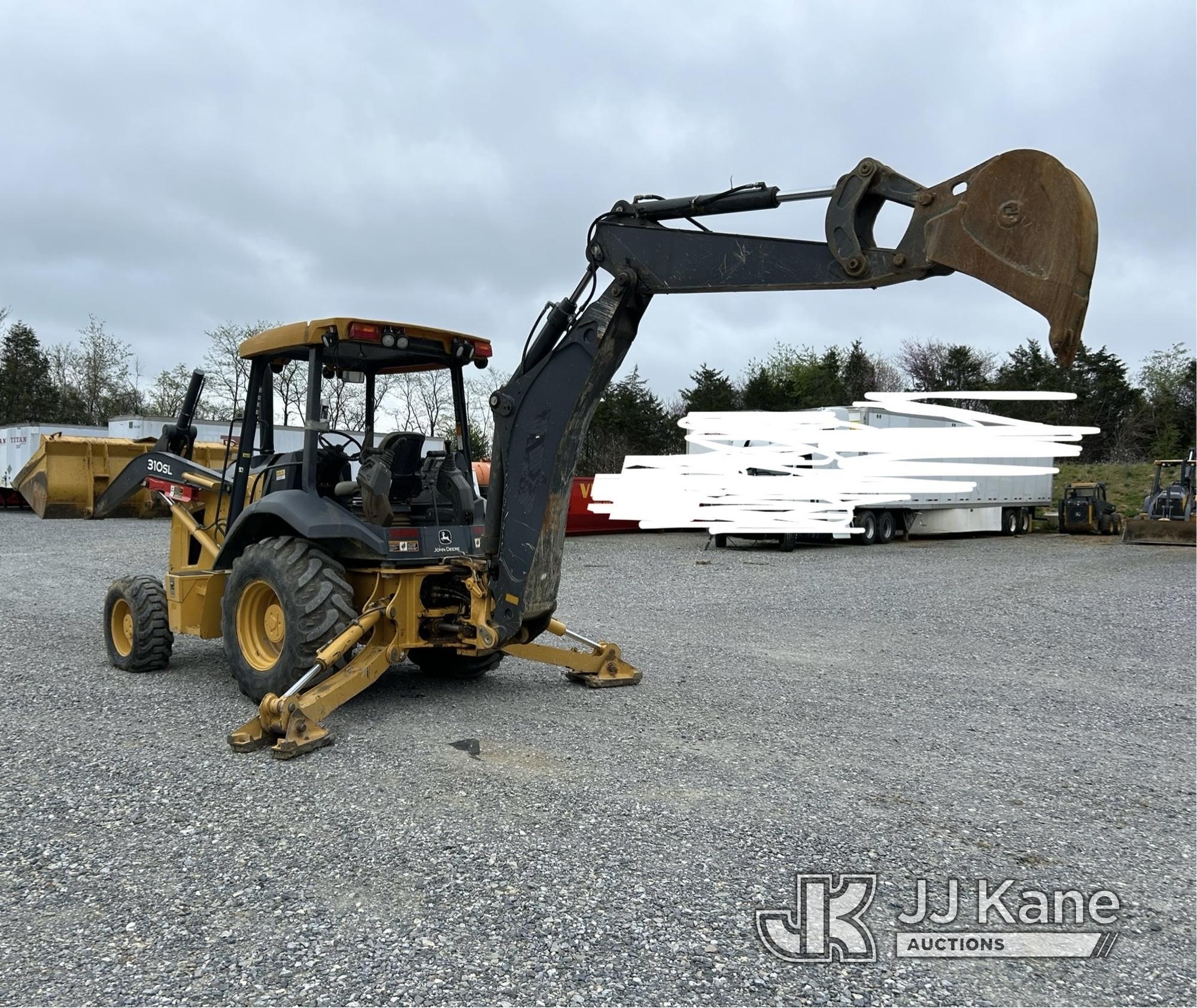 (Hagerstown, MD) 2016 John Deere 310SL Tractor Loader Backhoe Runs, Moves & Operates, Rust Damage, S