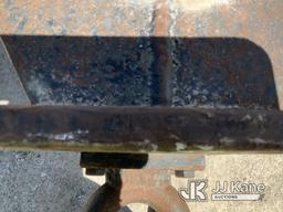 (Charlotte, MI) 1995 Scott Tri-Axle Tagalong Equipment Trailer Rotted Deck Boards