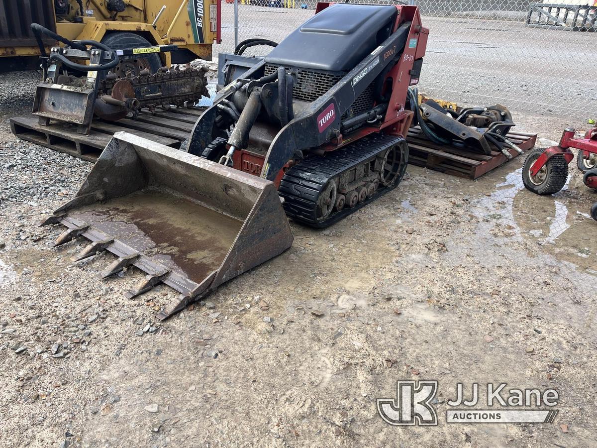 (Smock, PA) Toro Dingo TX-425 Walk-Behind Crawler Skid Steer Loader Runs, Moves & Operates