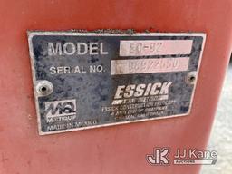(Jurupa Valley, CA) 1999 Essick EC-92 Honda GX240 concrete mixer Cement Mixer Not Running, True Hour