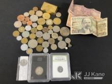 (Jurupa Valley, CA) World Coins & Bills (Used ) NOTE: This unit is being sold AS IS/WHERE IS via Tim