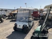 2003 Yamaha G16 Golf Cart Does Not Start, True Hours Unknown