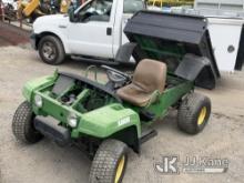 (Jurupa Valley, CA) John Deere Gator Utility Cart Not Running , No Key , Stripped Of Parts