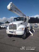 (Kent, WA) Altec AA55, Material Handling Bucket rear mounted on 2016 Kenworth T370 4x4 Utility Truck