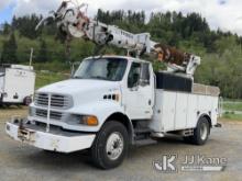 (Tacoma, WA) Terex/Telelect Commander C4047, Digger Derrick rear mounted on 2007 Sterling Acterra Ut