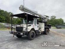 Altec LR760-E70, Over-Center Elevator Bucket Truck mounted behind cab on 2015 Freightliner M2 106 4x