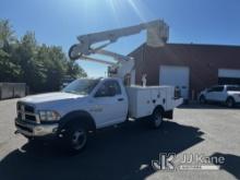 Altec AT37G, Articulating & Telescopic Bucket Truck mounted behind cab on 2017 RAM 5500 Service Truc