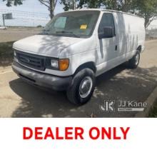 2004 Ford E350 Cargo Van Runs & Moves