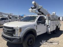 Altec AT41M, Articulating & Telescopic Bucket Truck mounted behind cab on 2018 Ford F550 4x4 Service