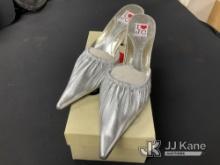 Silver Heels Size 7 Used