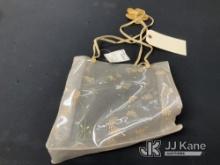 Clear Bag / Purse (Used) NOTE: This unit is being sold AS IS/WHERE IS via Timed Auction and is locat