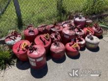 (Kansas City, MO) Lot Of Fuel Containers NOTE: This unit is being sold AS IS/WHERE IS via Timed Auct
