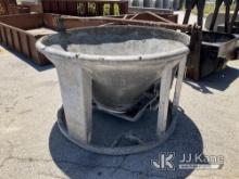 (Kansas City, MO) Concrete Bucket NOTE: This unit is being sold AS IS/WHERE IS via Timed Auction and