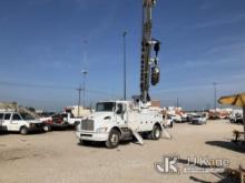 Altec DM47B-TR, Digger Derrick rear mounted on 2015 Kenworth T300 Utility Truck Runs & Moves, Outrig