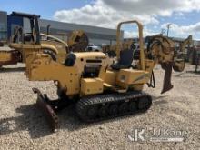 2008 Vermeer RTX450 Crawler Tractor/Vibratory Cable Plow Runs, Moves & Operates
