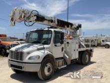 Altec DC47-TR, Digger Derrick rear mounted on 2020 Freightliner M2 106 Flatbed/Utility Truck Runs & 