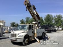 Altec DC47-TR, Digger Derrick mounted on 2018 Freightliner M2 106 Service Truck Runs, Movers & Opera
