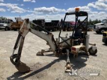 2018 RHM GF6LM Portable Backhoe No Title) (Runs & Operates, Does Not Move) (Missing Front Tires