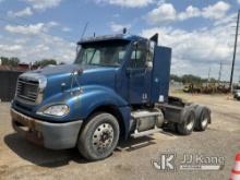 2006 Freightliner Columbia 120 T/A Truck Tractor Runs, Moves