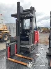 2012 Raymond 9600 Stand-Up Forklift Order Picker Runs, Moves & Operates, Rust Damage, BUYER MUST LOA