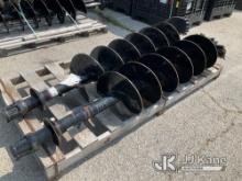 (Kansas City, MO) (2) 18in Augers NOTE: This unit is being sold AS IS/WHERE IS via Timed Auction and