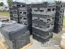 (Kansas City, MO) ULINE Storage Crates) (32in x 30in x 34in) NOTE: This unit is being sold AS IS/WHE
