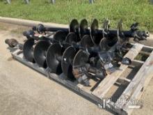 (Kansas City, MO) (3) 18in Augers NOTE: This unit is being sold AS IS/WHERE IS via Timed Auction and