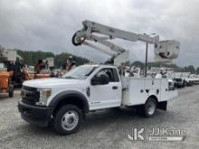 (China Grove, NC) Altec AT37G, Articulating & Telescopic Bucket Truck mounted behind cab on 2019 For