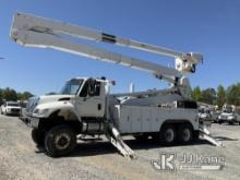 (China Grove, NC) Altec A77T-E93-MH, Material Handling Elevator Bucket Truck rear mounted on 2006 In