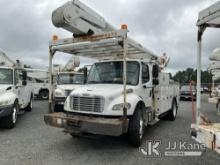(China Grove, NC) Altec AA755MH, Articulating Material Handling Bucket Truck rear mounted on 2014 Fr