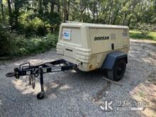 (Hagerstown, MD) 2015 DOOSAN P250/HP185 Air Compressor Runs, Operational Condition Unknown, Jump To