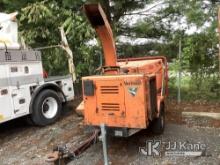 (Frederick, MD) 2011 Vermeer BC1000XL Portable Chipper (12in Drum) Not Running, Condition Unknown, E