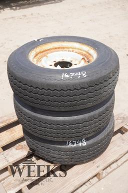 TIRES/RIMS 9.5X16.5LT