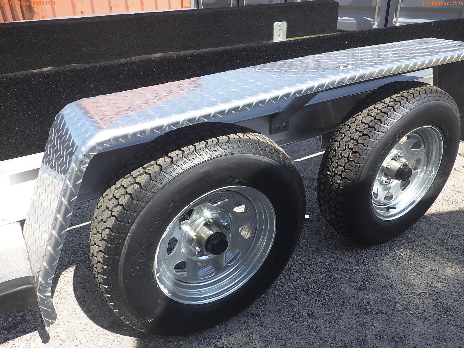 5-03514 (Trailers-Boat)  Seller:Private/Dealer LOADMASTER TANDEM AXLE ALUMINUM B