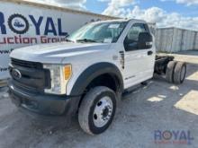 2017 Ford F550 Cab and Chassis Truck