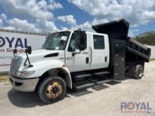 2013 International DuraStar 4300 Crew Cab Dump Truck