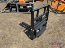 2023 Wolverine TD-13-36R 46in Forks and Frame Mini Skid Steer Attachment