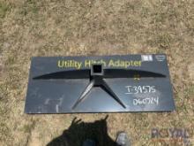 2024 Land Honor UHA-16-3000G Hitch Plate Adapter Skid Steer Attachment