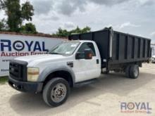 2008 Ford F550 4x4 Landscape Dump Truck