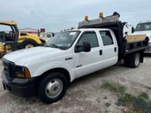 2007 Ford F350 Dump Truck